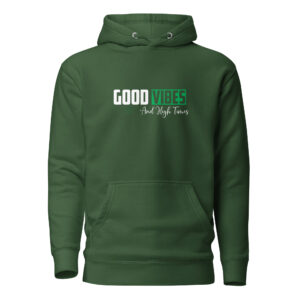 Good Vibes Hoodie – Military Green