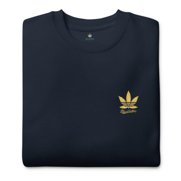 Cannabis Gold Leaf Pullover – Bild 2