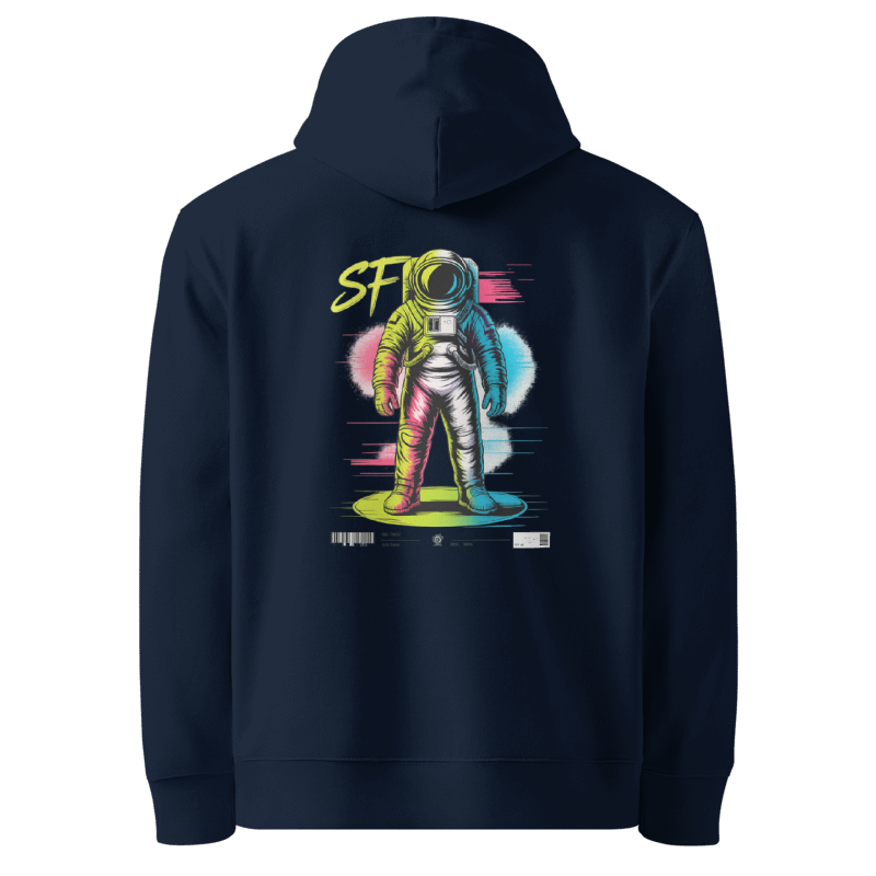 SpaceFarmer „Neon Astronaut“ Hoodie – Bild 7